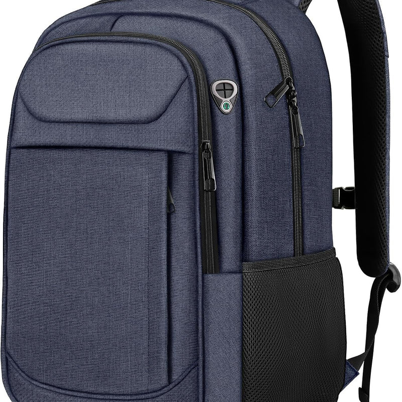 Travel Laptop Backpack 17 Inch, Sturdy Professional Travel Backpack for Men Women with LifetimeWarranty, Airline Approved Big Large Business Work College Computer Backpack, Black
