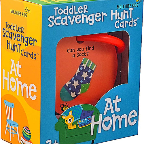 Toddler Scavenger Hunt Cards at Home, Toddler Activity, Ages 2, 3, Indoor Scavenger Hunt Game