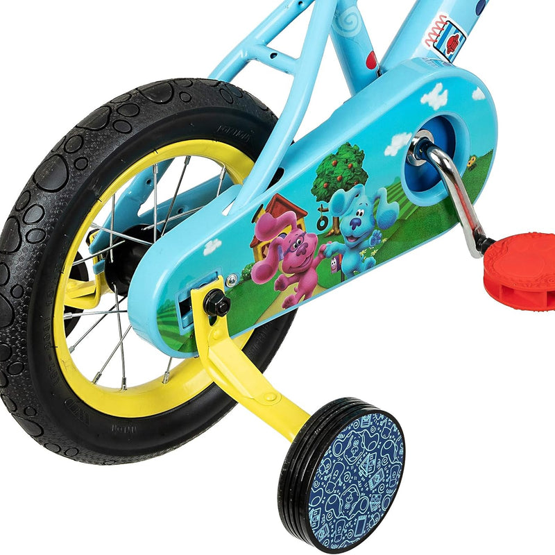 Nickelodeon Blue's Clues & You Kids Bike with Training Wheels and Fun Mailbox Storage