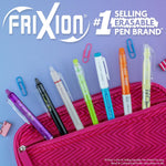 PILOT FriXion Clicker Erasable, Refillable & Retractable Gel Ink Pens, Fine Point, Assorted Color Inks, 10-Pack Pouch (11336)