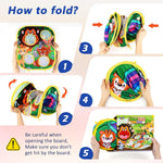 Animal Bean Bag Toss Game Outdoor Toy for Kids Family Party Supplies
