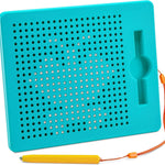 Magnetic Drawing Board for Kids & Toddlers, Airplane & Car Ride Activities | Magnetic Tablet Toy with Beads & Stylus Pen, Travel Toys for Toddlers, Road Trip & Flight Activity, Gift for Boys & Girls
