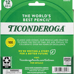 Ticonderoga My First Half-Size Wooden Pencils, 12 Pencils/Pack, 1 Pack | Large Triangle-Barrel Pre-Sharpened #2 (HB) Short 4.5" Yellow Pencils with Erasers, X33012
