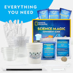 Blue Marble National Geographic magic chemistry set with 10 science experiments and magic tricks for kids 8-12