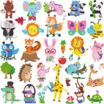 Labeol Diamond Art Kits for Kids Boys and Girls Ages 6-8-10-12 Easy to DIY Creative Diamond Art Sticker Craft by Numbers Kits for Kids and Adult Beginners (Animal)