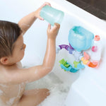 ToyTonix Wacky Water Pipes Interactive Bath Toy for Toddlers 18 Months Plus with Learning Experience
